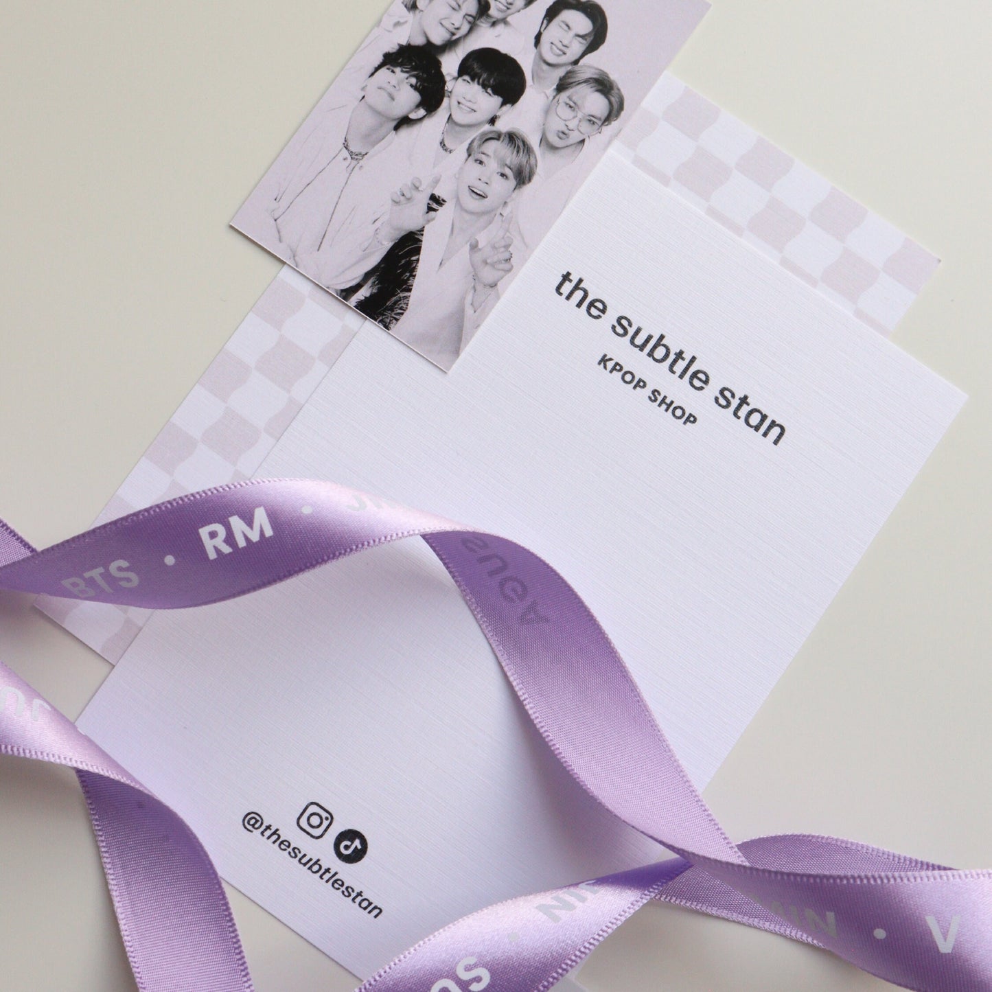 BTS Member Ribbon
