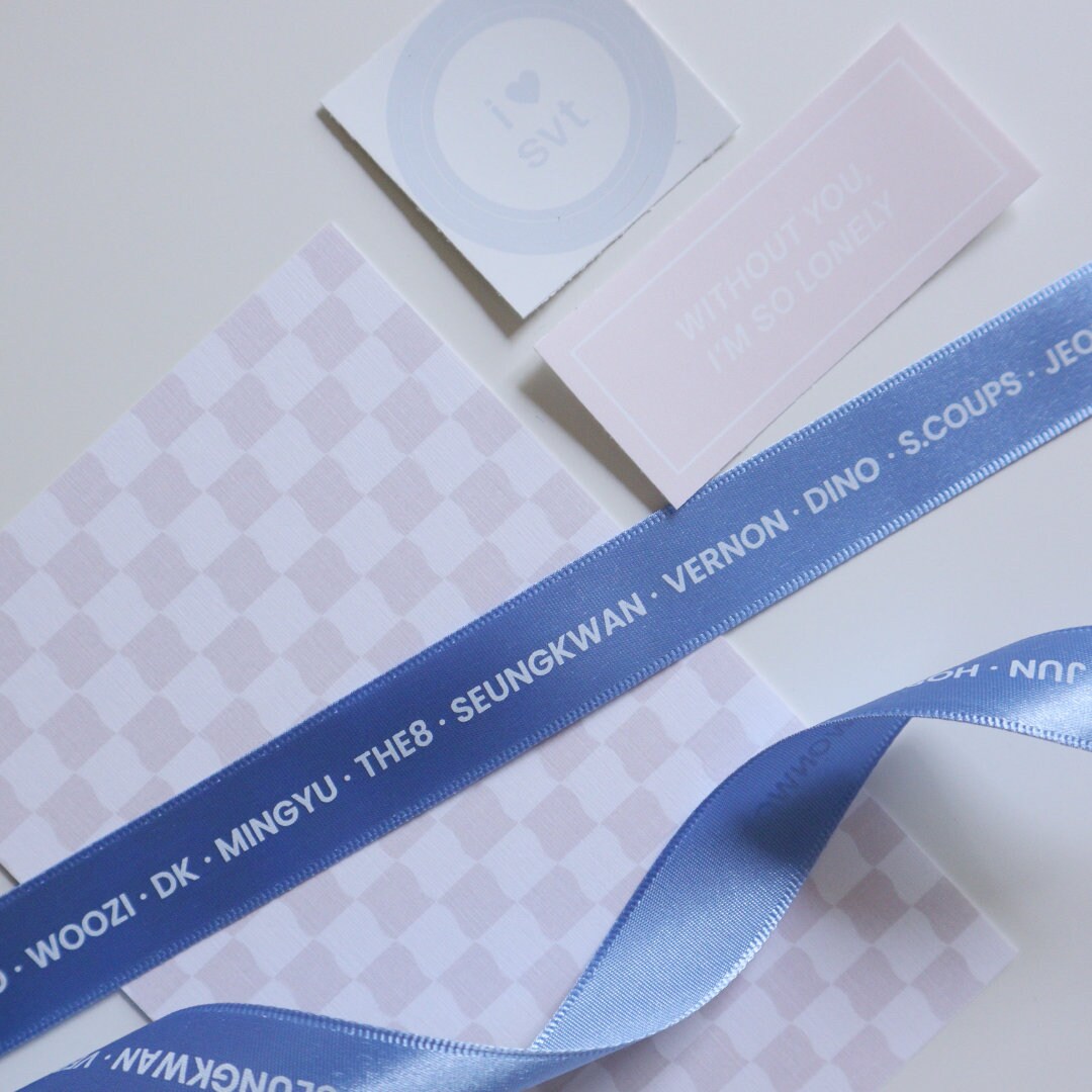 SEVENTEEN Member Ribbon