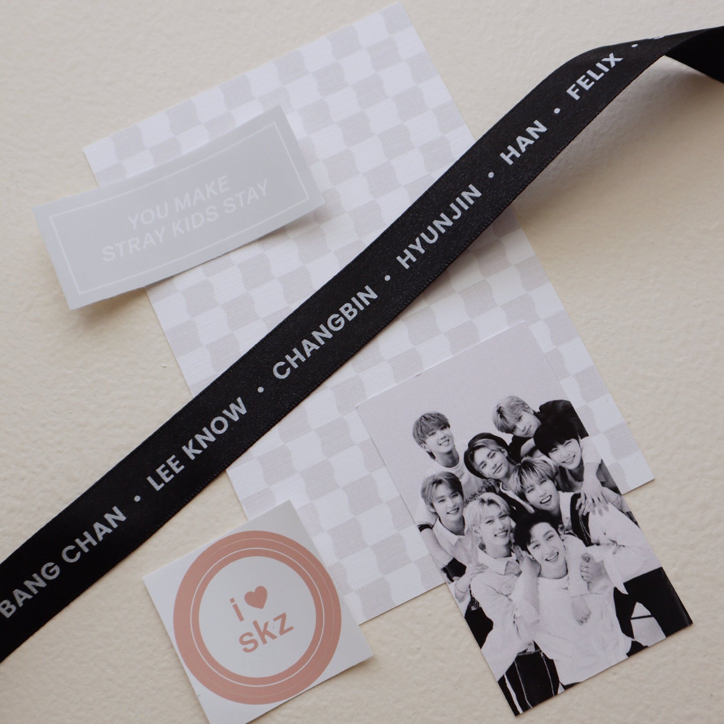 STRAY KIDS Member Ribbon