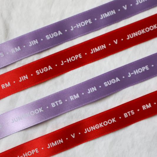 BTS Member Ribbon
