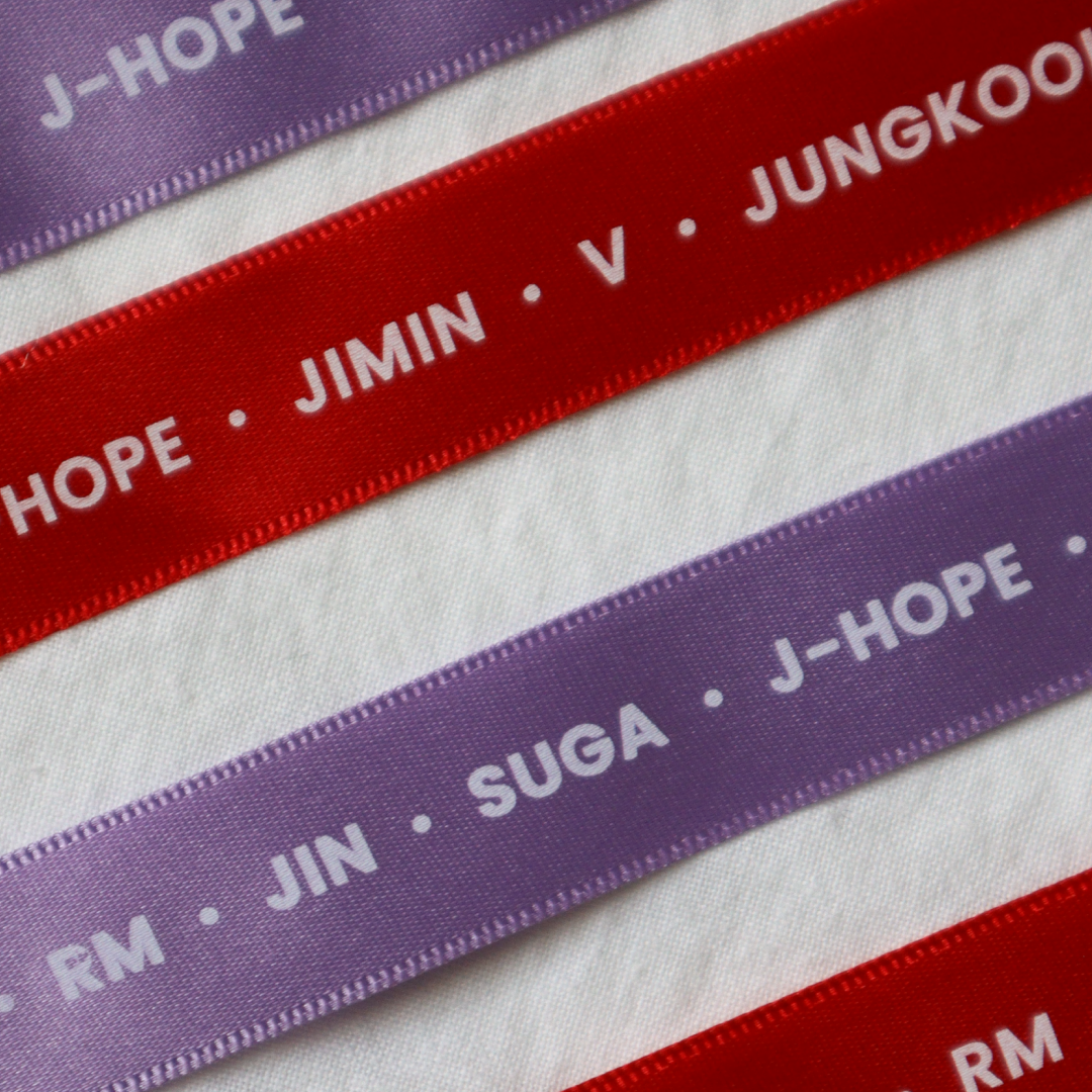 BTS Member Ribbon