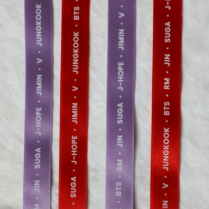 BTS Member Ribbon