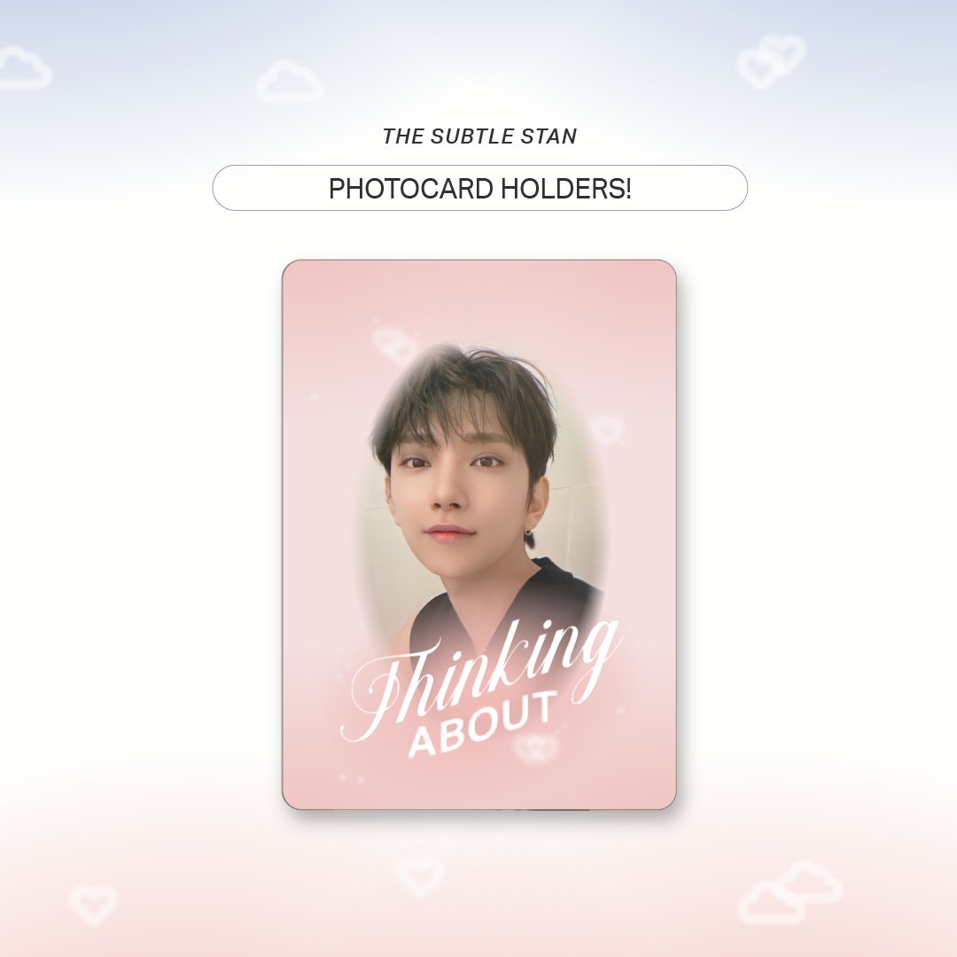 Thinking About Photocard Holder